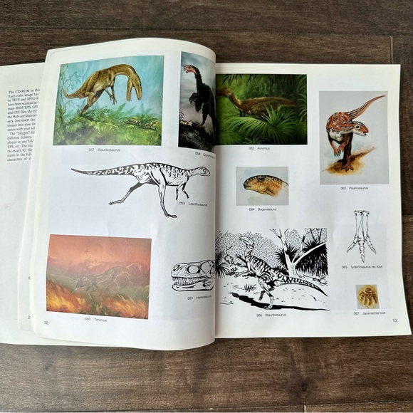 Jan Sovak Dinosaur CD-ROM & Book - 232 royalty-free designs for Macs & Windows - Picture 7 of 10